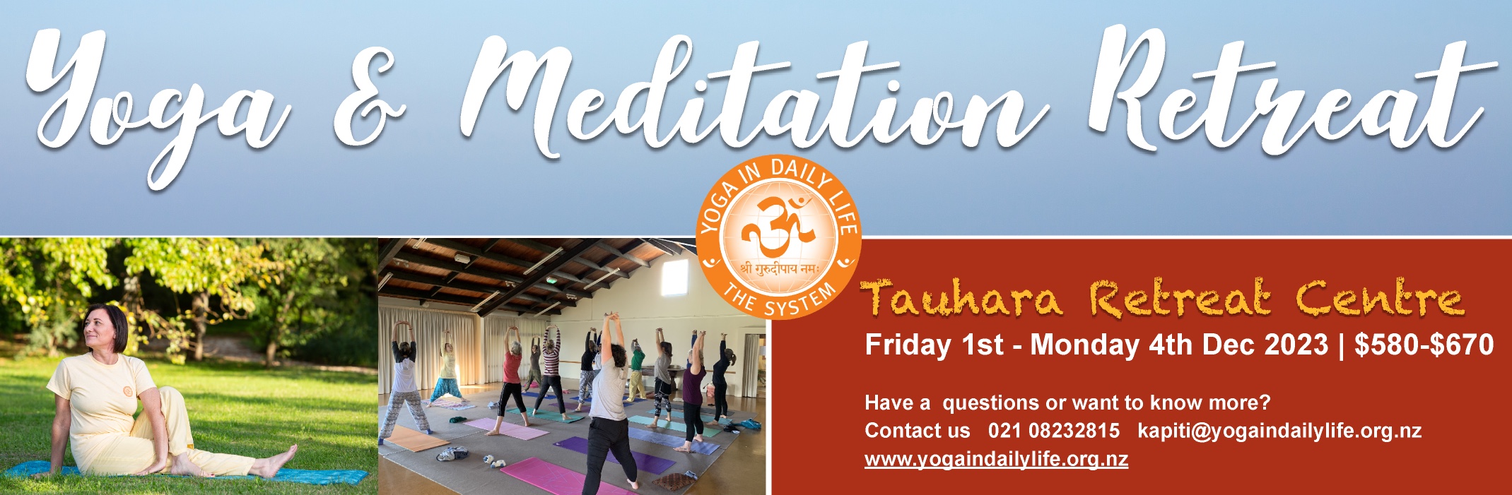 Retreat Taupo oct 2019